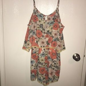 Summer Floral Romper
